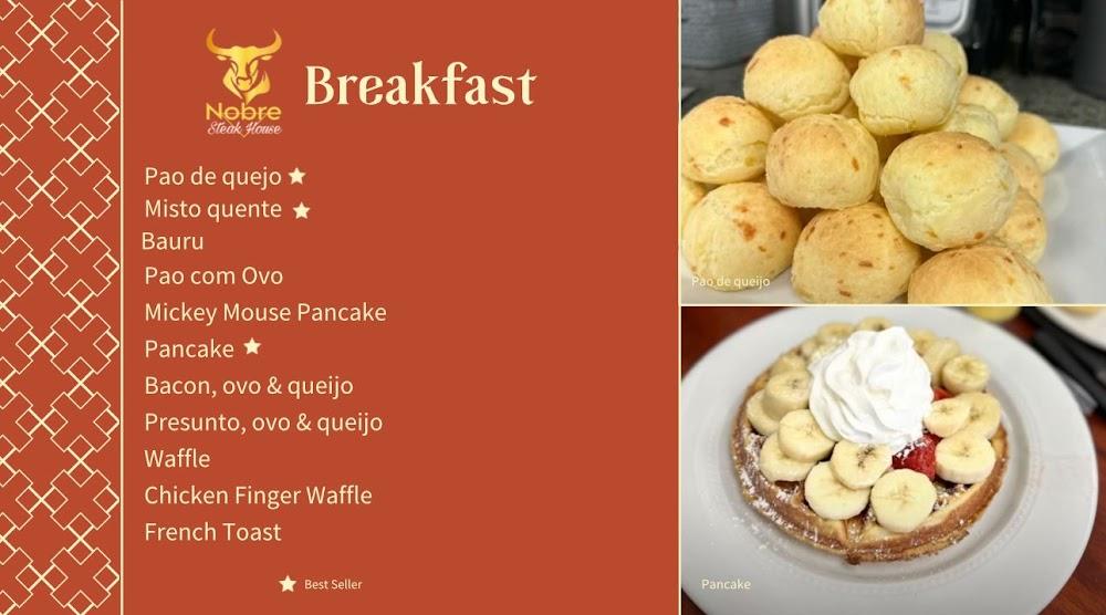 Nobre Steak House Menu image 1