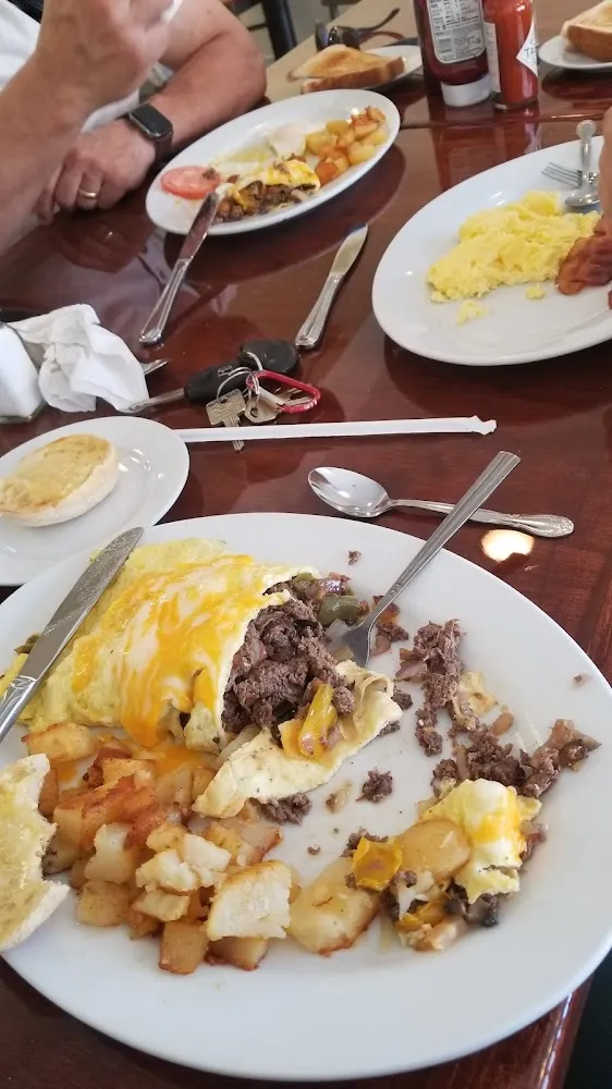 Steak Bomb Omelet